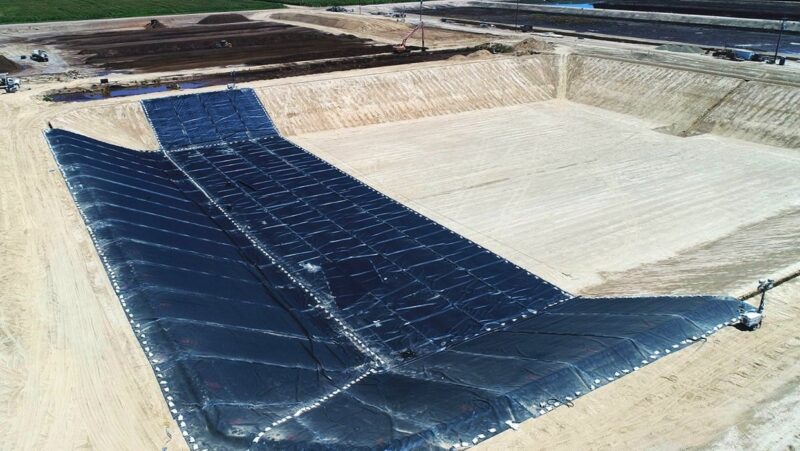 Geomembrane Liner projects in Canada